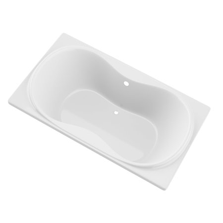 ATLANTIS WHIRLPOOLS Whisper 36 x 72 Rectangular Soaking Bathtub 3672WS